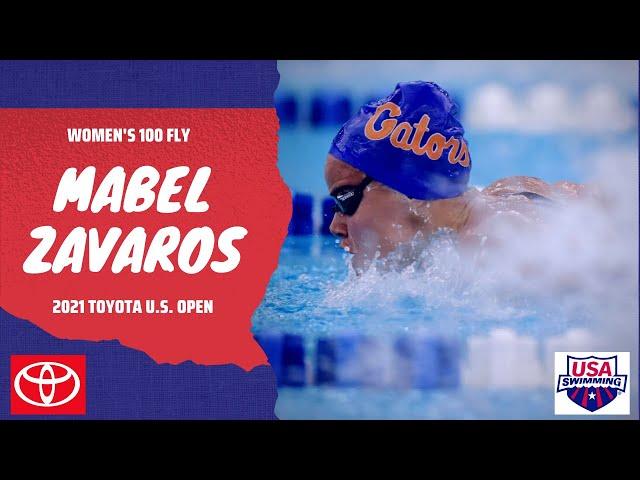 Mabel Zavaros Edges Packed Field in Women’s 100M Butterfly | 2021 Toyota U.S. Open Championships