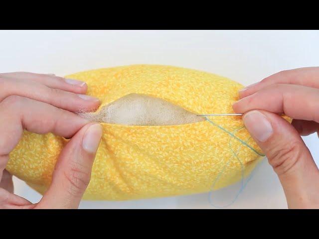 Sewing Skill Builder: SLIP STITCH, INVISIBLE STITCH, LADDER STITCH. How to sew tutorial. Hand sewing