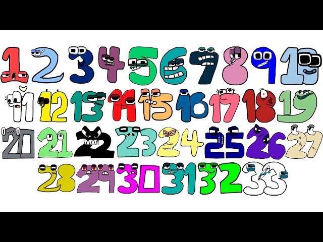 Number Lore But Russian Alphabet Lore ( Full Version )