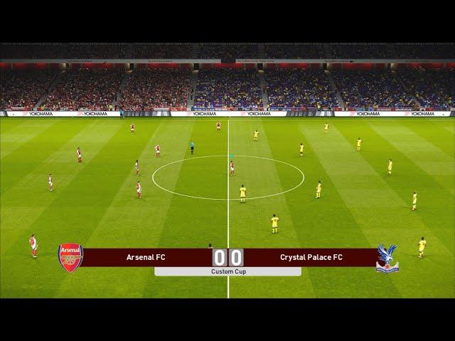 Arsenal vs Crystal Palace | EFL Cup | PES 2021 | PC Gameplay | 4K