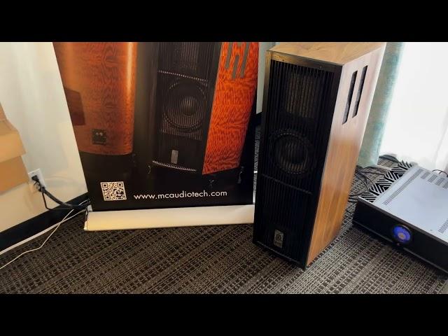 MC AudioTech New TL-8 Loudspeaker from FLAX 2024.