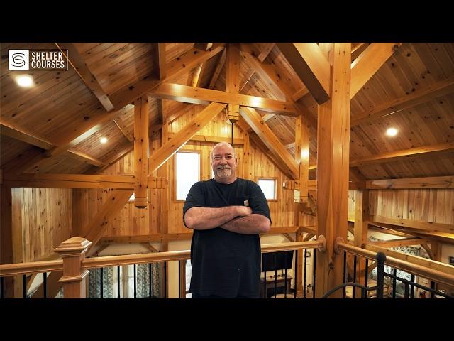 He Built His Timber Frame Dream Home From Scratch | Urge to Build