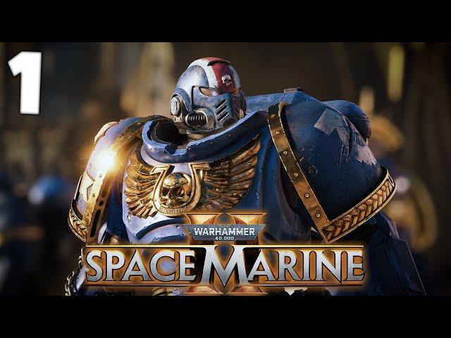 SPACE MARINE 2 - First Playthrough - Part 1 - IT`S FINALLY HERE!