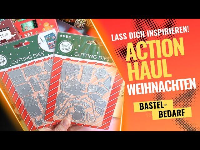 Action Haul 2024: Neuheiten für Weihnachten!  | Weihnachts-Bastelideen und Basteln mit Kindern