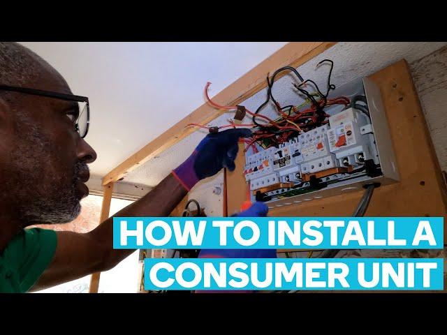 How To Install A Consumer Unit With Surge Protection (SPD) @schneiderelectric