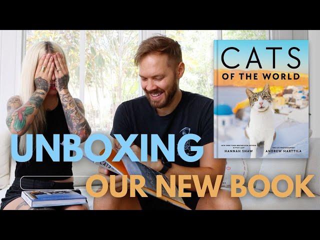 Unboxing our new book: CATS OF THE WORLD!