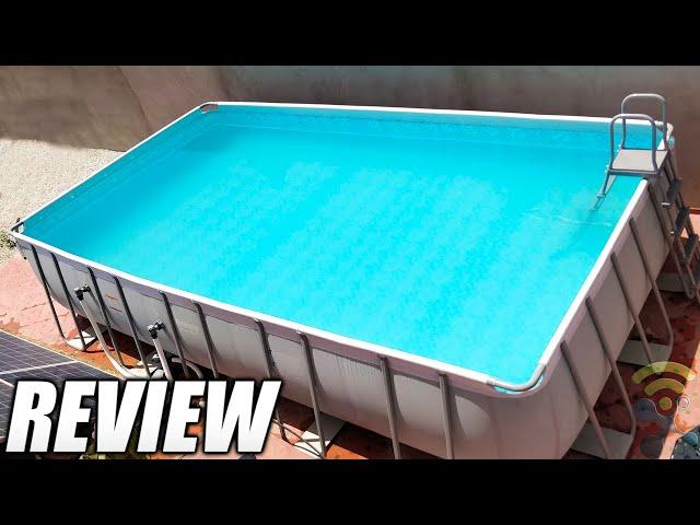 Bestway Power Steel Rectangular Frame Pool Set 6,71 x 3,66 x 1,32m Unboxing and Review! Time-Lapse