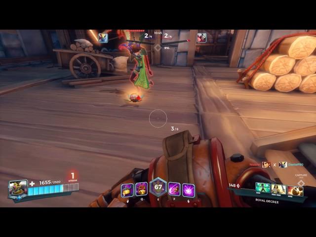 PALADINS EPIC TRICKSHOT! OMG!