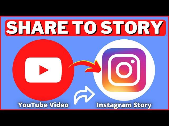 How To Share A YouTube Video On Instagram Story! (EASY) [2022]