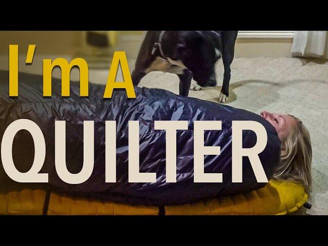Why I'm Using A Quilt vs. A Sleeping Bag From Now On