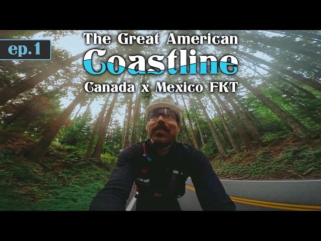 Day 1 | The Great American Coastline (Riding From Canada To Mexico) 