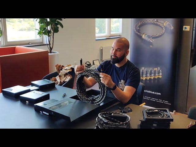 Unboxing : Hi-fi high-end cables from VIABLUE #VIABLUE