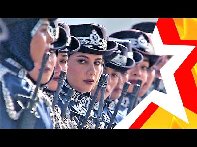 Women's Troops of Oman  Military Parade at the Sultan Qaboos Academy of Police Sciences