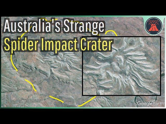 Australia's Strange Spider Impact Crater; Unusual Geology