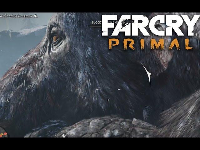 Far Cry Primal Bloodtusk Mammoth Hunt / Boss Fight