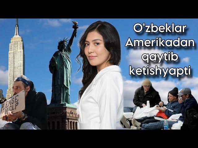 Nimaga o’zbeklar Amerikadan qaytib ketishyapti? | Kinolardagi va real Amerika