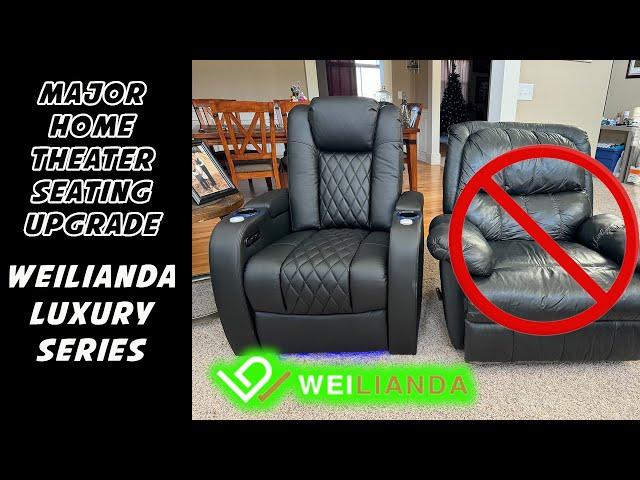 AMAZING HOME THEATER MAN CAVE RECLINER from WEILIANDA