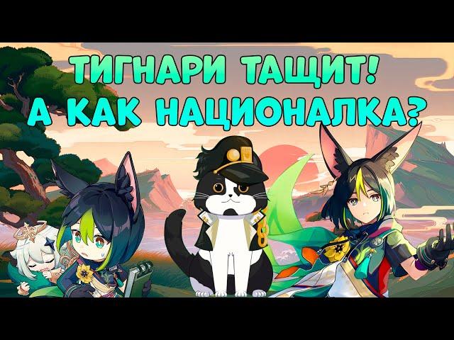 Тигнари Тащит! | Националка Актуальна? | Опыт Игры/Гайд | Геншин Импакт Тигнари Бездна 3.4 / 3.5