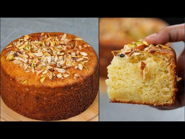 Eggless Mawa Cake Recipe | Parsi Mawa Cake | Sponge Cake | Without Oven | Bakery Style Mawa Cake