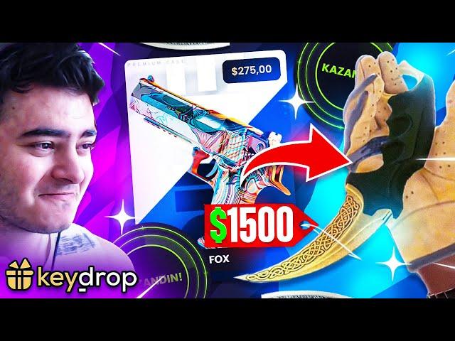 50.000TL DEĞERİNDE KARAMBİT ÇIKARIYORUM !! - ( Keydrop Katlama Promo Code 2024 )