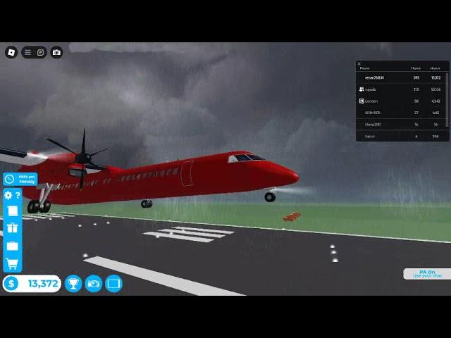 Roblox Cabin Crew Simulator Landing Paris