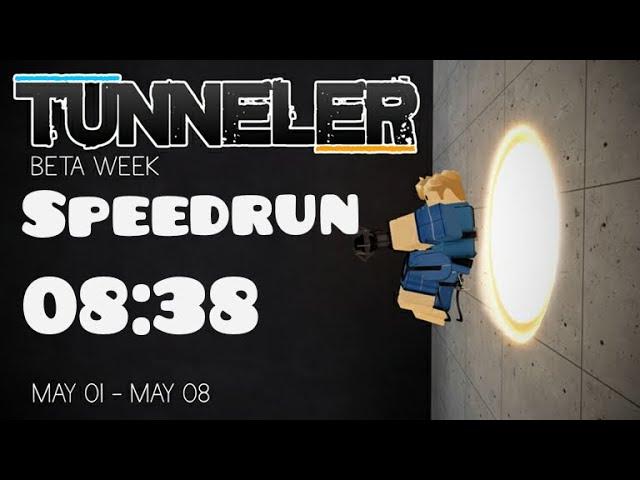 Roblox Tunneler Speedrun (Beta Week) (8:38)