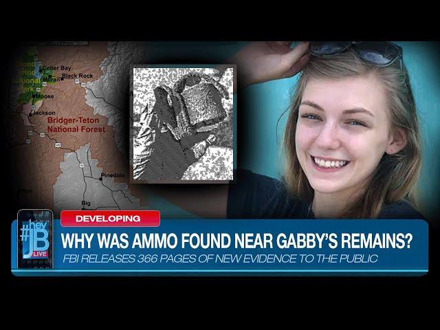 Gabby Petito FBI Evidence Release: Revolver ammo found near Gabby's remains | #HeyJB Live Interview