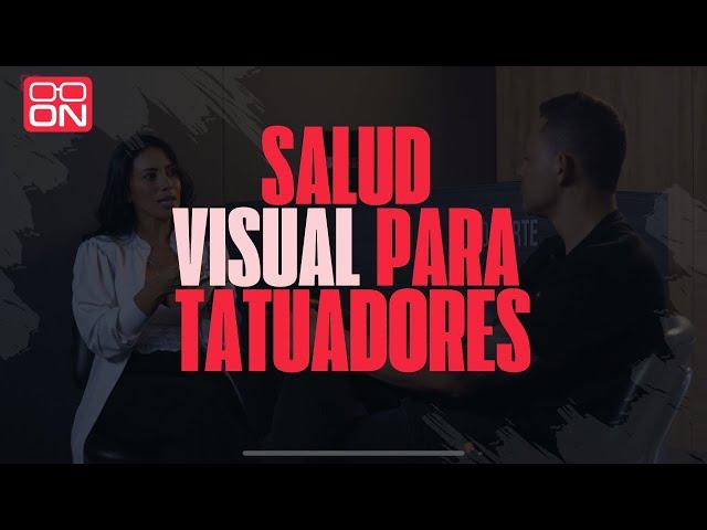 charla con una profesional de la salud visual