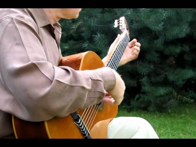 Valery Gaydenko -- Russian Romantic Guitar -- „Клён ты мой опавший"