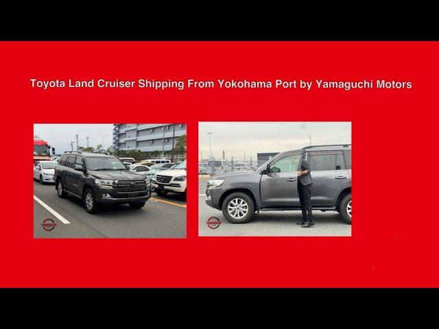 Toyota Land Cruiser Is Shipping From Yokohama Port By Yamaguchi Motors To Country Papua New Guinea