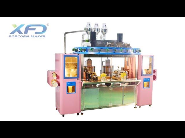 XFD Popcorn Train Workshop Cinema Popcorn Machine