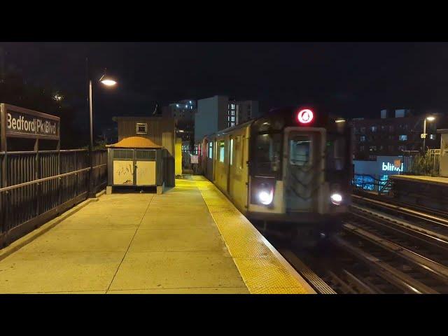 MTA Subways - Kawasaki R142A #7786 on the (4) at Bedford Park Blvd-Lehman College