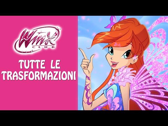 Winx Club - Tutte le trasformazioni di ogni serie!