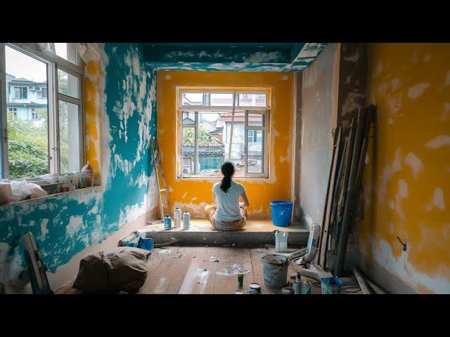 A talented woman spent $10,000 to renovate her future son's house