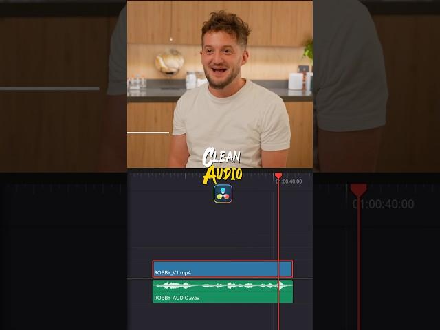 Remove background noise in DaVinci Resolve