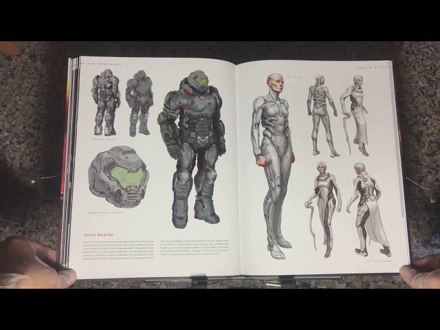 20160701  " The Art Of DOOM "  Art Book Review