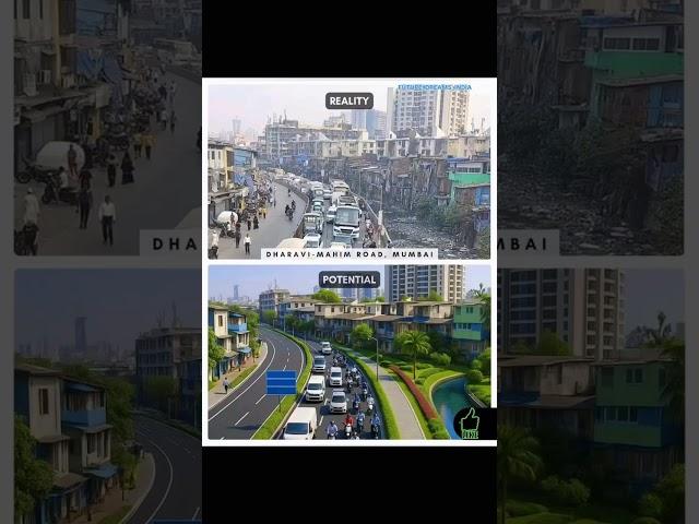 The difference between a neglected street vs a maintained one is huge, mumbai. #viral #new #trending