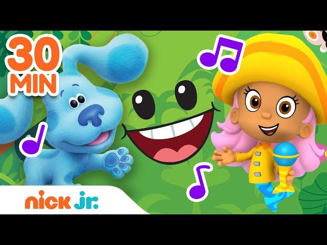 Face’s Music Party & Adventures! w/ Bubble Guppies, Blue & More | 30 Minute Compilation | Nick Jr.