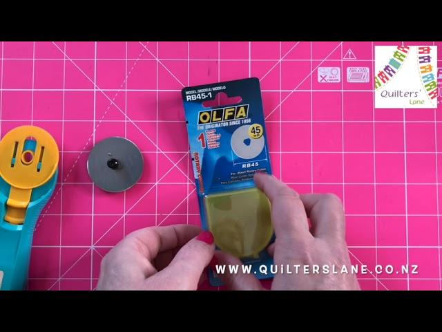 How to change the blade in your Olfa Splash Cutter