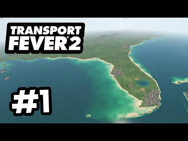 Building a USA Transportation Company - Transport Fever 2 #1