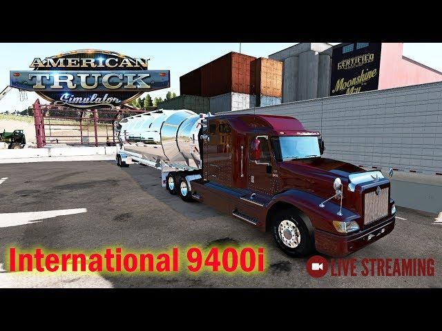 ATS 1.33x●CanaDream+Coast to Coast+Mexico● DLC Oregon●International 9400i●Live Stream●На руле