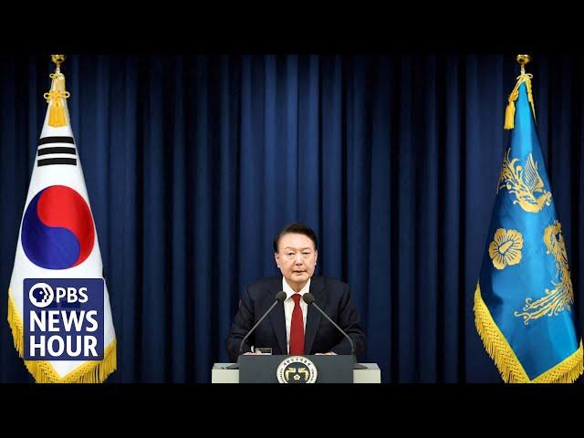 South Korea's president throws nation into political chaos with martial law attempt