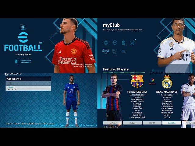 PES 2021 NEW MENU CONCEPT eFootball 24