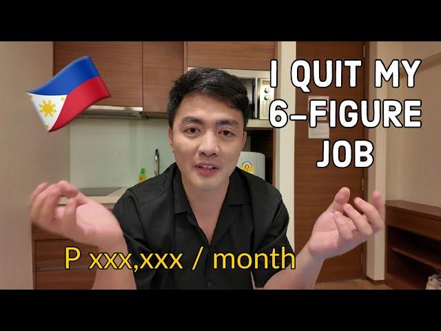 I QUIT MY 6-FIGURE JOB