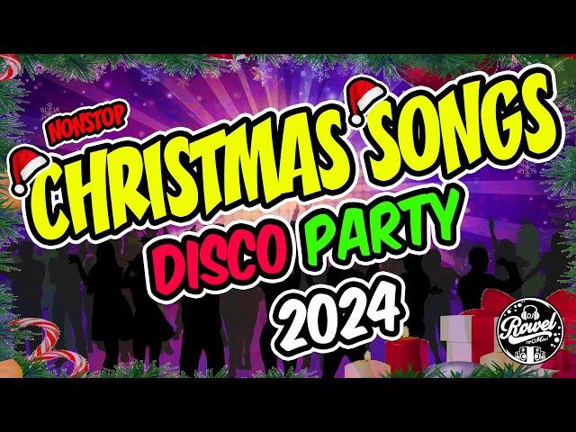 CHRISTMAS SONGS MEDLEY 2024 | Nonstop Disco Party Mix | Dj Rowel