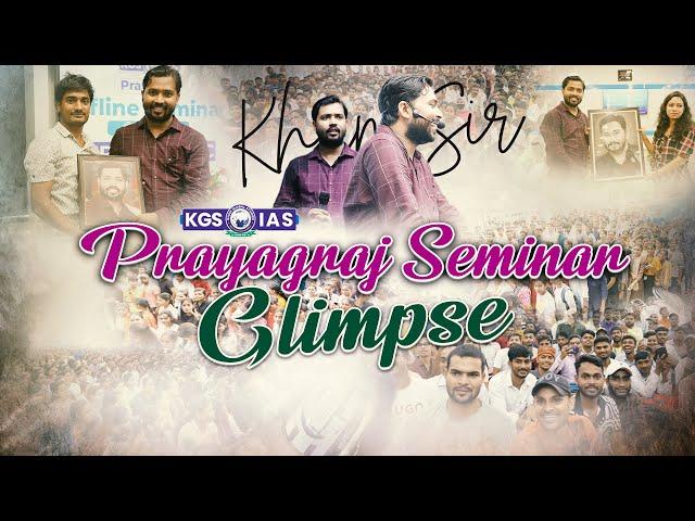 EXCLUSIVE OFFLINE SEMINAR WITH KHAN SIRPRAYAGRAJ OFFLINE SEMINAR TEASER | KHAN GLOBAL STUDIES