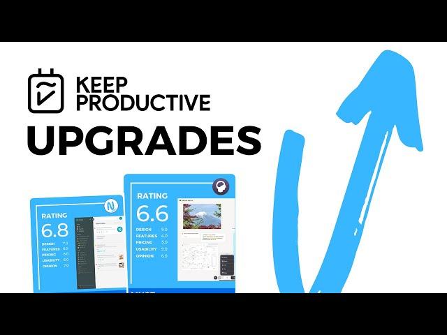 Upgrades to Keep Productive