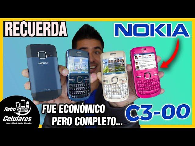 Remember NOKIA C3-00 Economic and Complete in 2010 | Retro Cell Phones