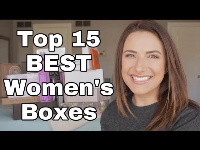 15 BEST SUBSCRIPTION BOXES FOR WOMEN - so many I've never unboxed before!