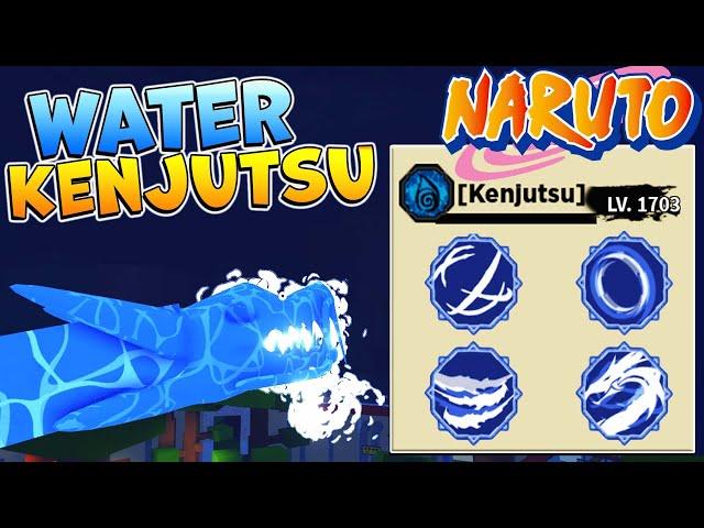 Шиндо Лайф Стиль ВОДЫ  Обзор Water Kenjutsu Shindo Life Наруто Роблокс